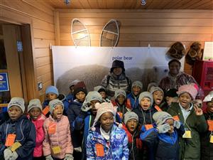 1st Grade Students at Detroit Zoo 